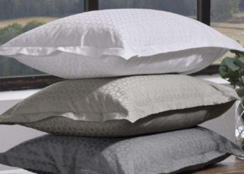Home by TEMPUR® Luxe jacquard-puuvillasatiinist padjapüür