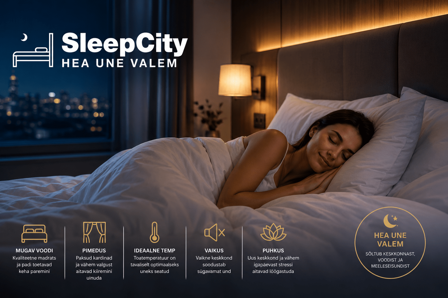 Miks magan hotellis paremini kui kodus? Kas oled märganud, et magad hotellis sügavamalt, ärkad puhanumalt ja tunned end hommikul paremini kui oma koduses voodis