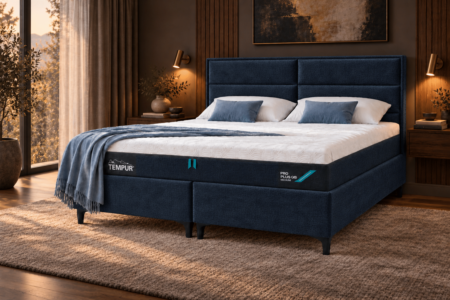SleepCity Cardiff Pro Medium Box voodikomplekt - Pilt 3