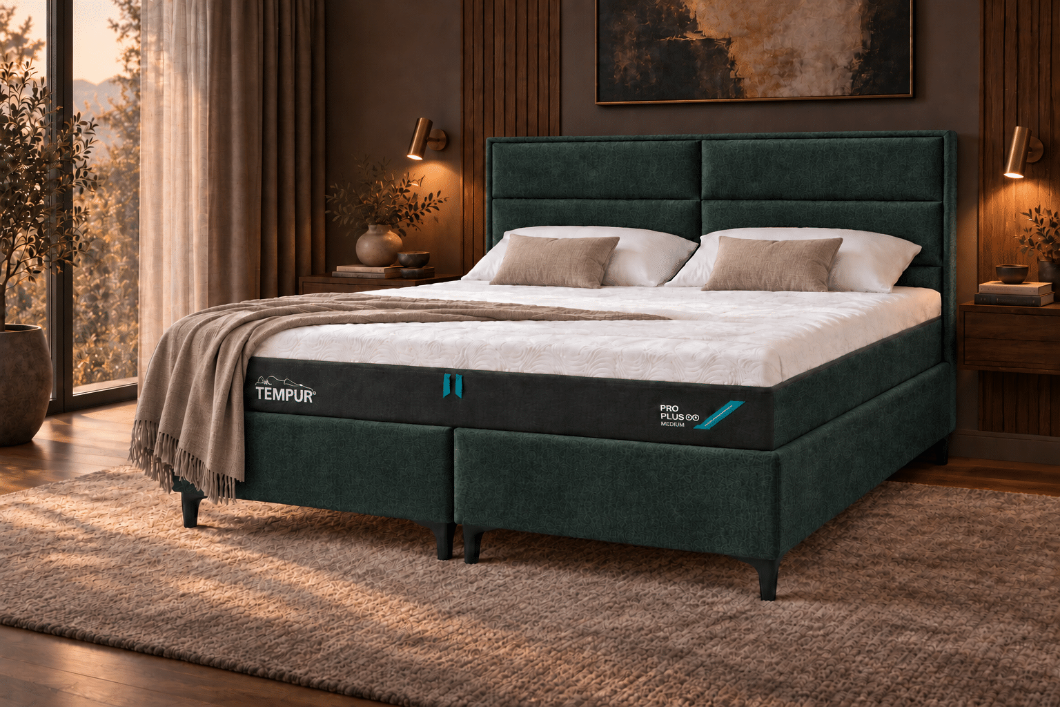 SleepCity Cardiff Pro Medium Box voodikomplekt - Pilt 4