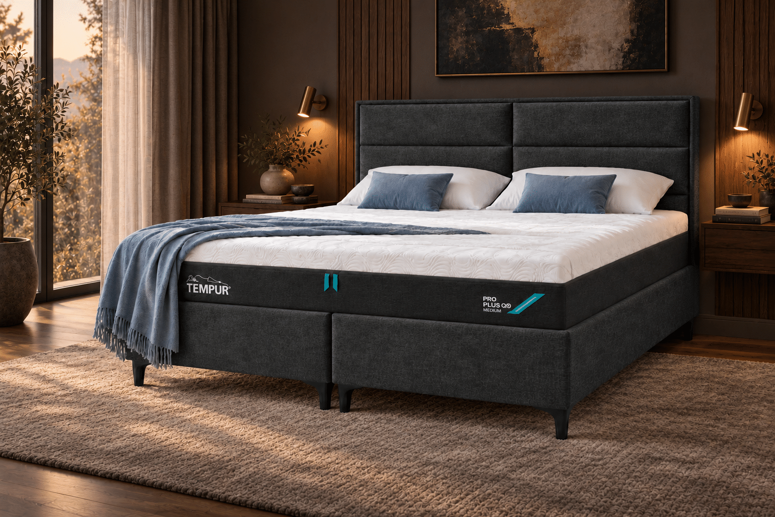 SleepCity Cardiff Pro Medium Box voodikomplekt - Pilt 5