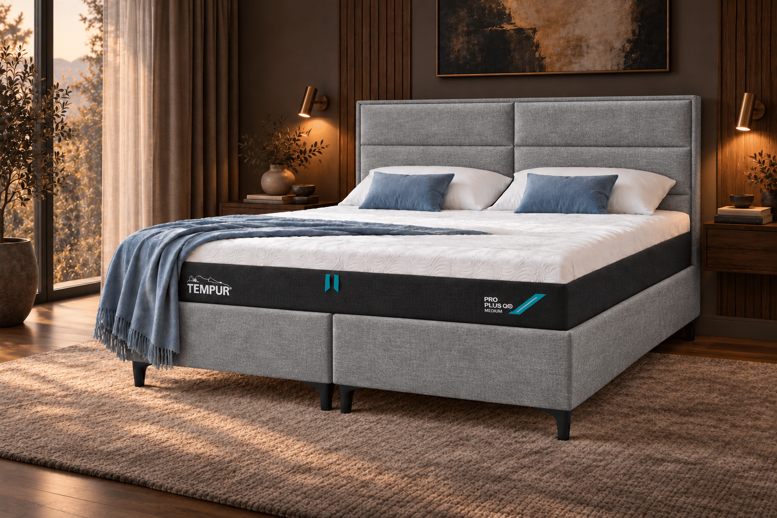 SleepCity Cardiff Pro Medium Box voodikomplekt - Pilt 2